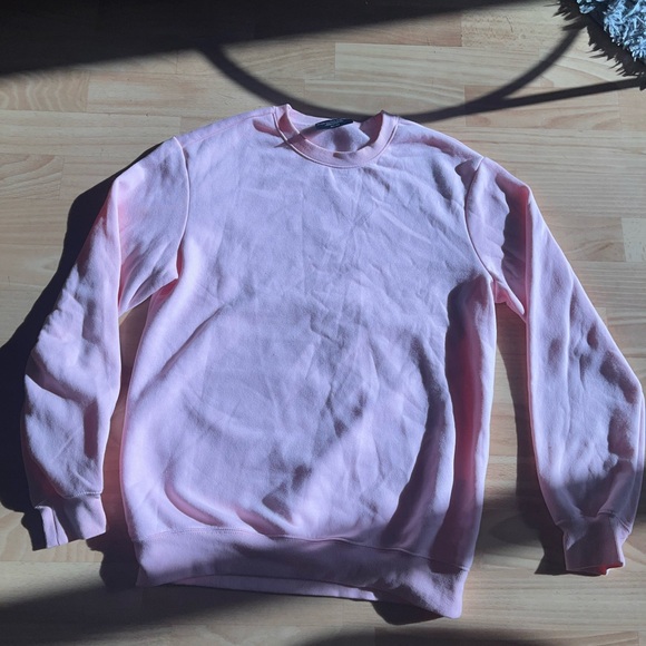 Small Light Pink Crewneck + Medium Pastel Green Hoodie - Picture 2 of 4